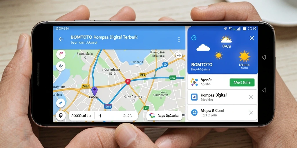 Tampilan antarmuka BOMTOTO yang modern dan kaya fitur.