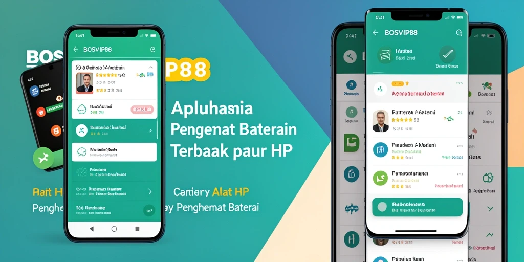 Tampilan antarmuka BOSVIP88 yang sederhana dan mudah digunakan untuk penghemat baterai.