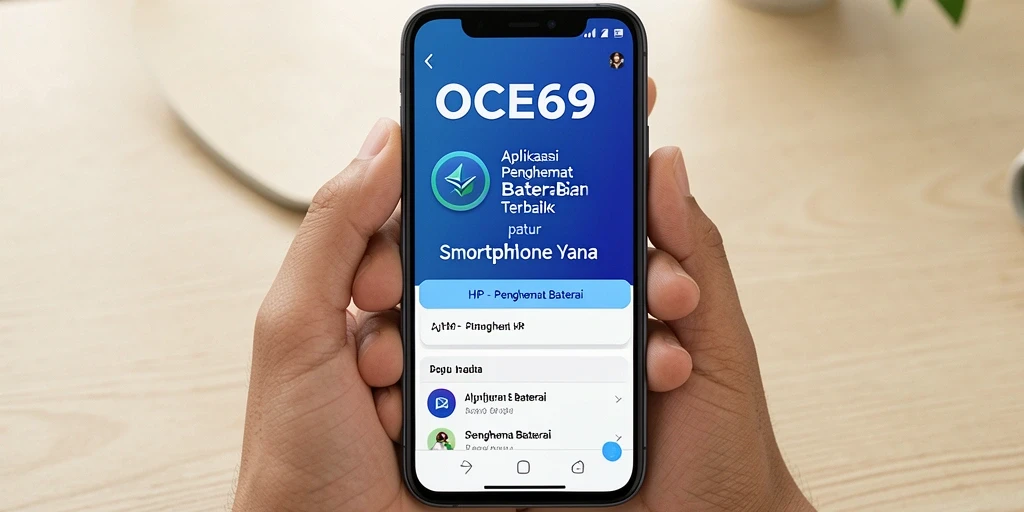Tampilan antarmuka OCE69 yang menarik dan mudah digunakan.
