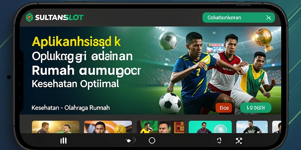 Tampilan antarmuka SULTANSLOT yang ramah pengguna dan mudah dipahami.