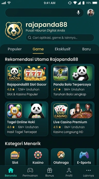 rajapanda88 - Pusat Akses Aplikasi Populer & Kanal Uji