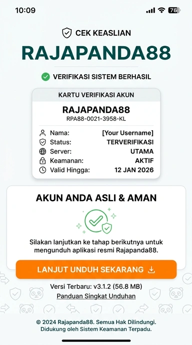 Kanal Resmi Rajapanda88 untuk Pengguna Android Indonesia
